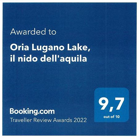 Oria Lugano Lake, Il Nido Dell'Aquila Екстер'єр фото